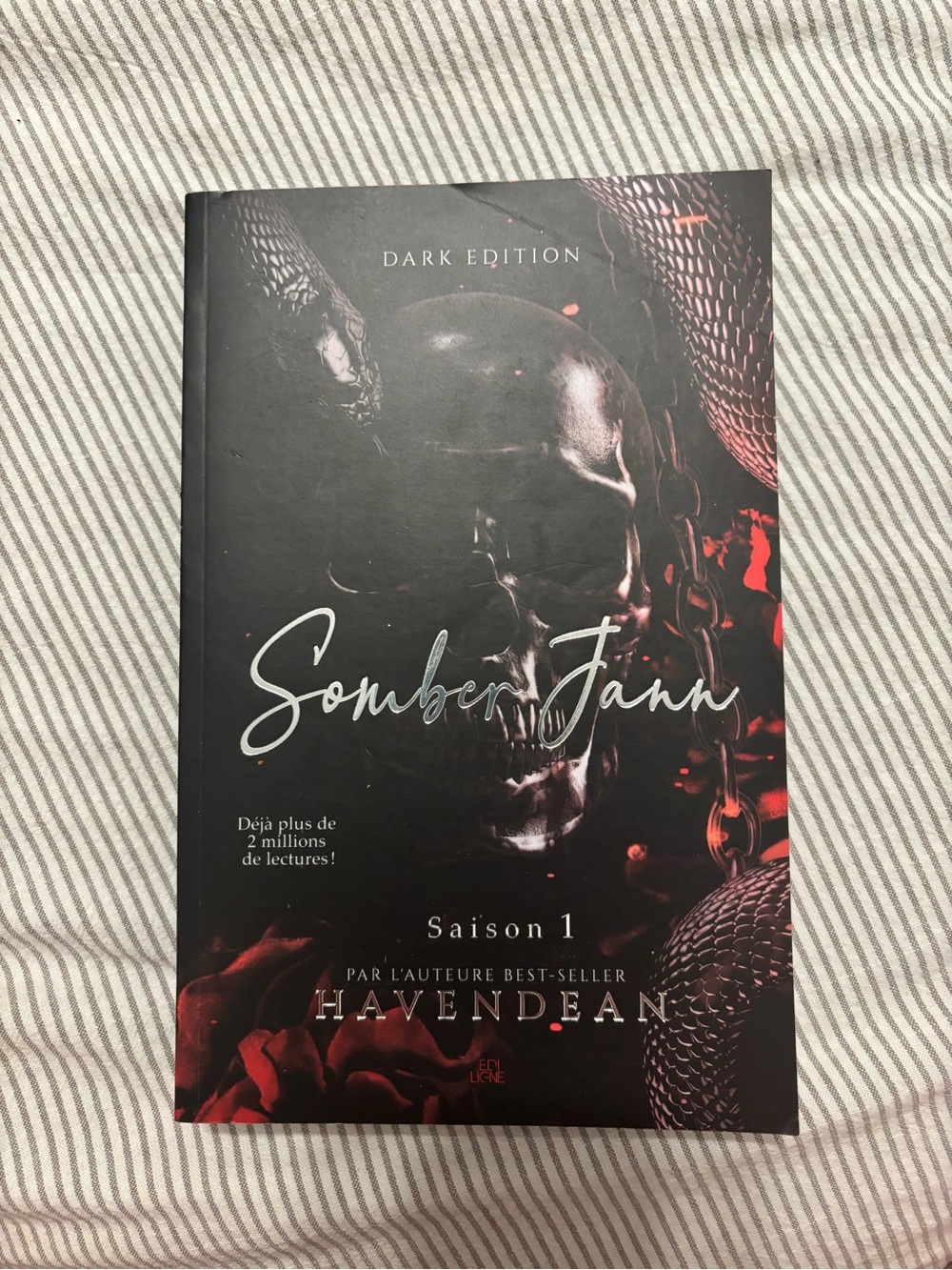 Somber Jann Dark Edition - Black & Red Cover